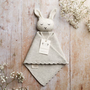 Organic Cotton Bunny Comforter - Grey