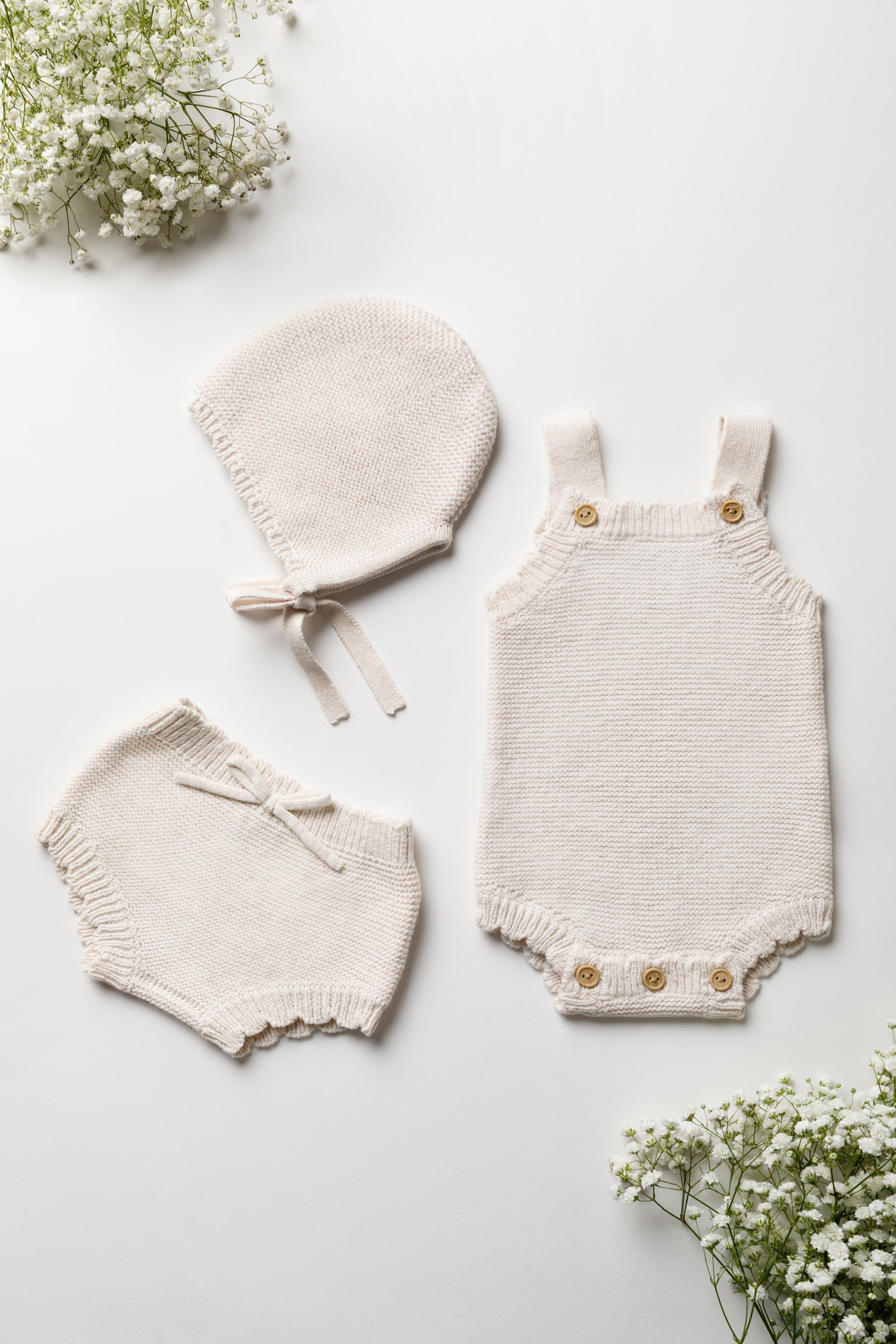 Isla and Fraser Newborn Baby Photoshoot Clothing Bundle - Main Image