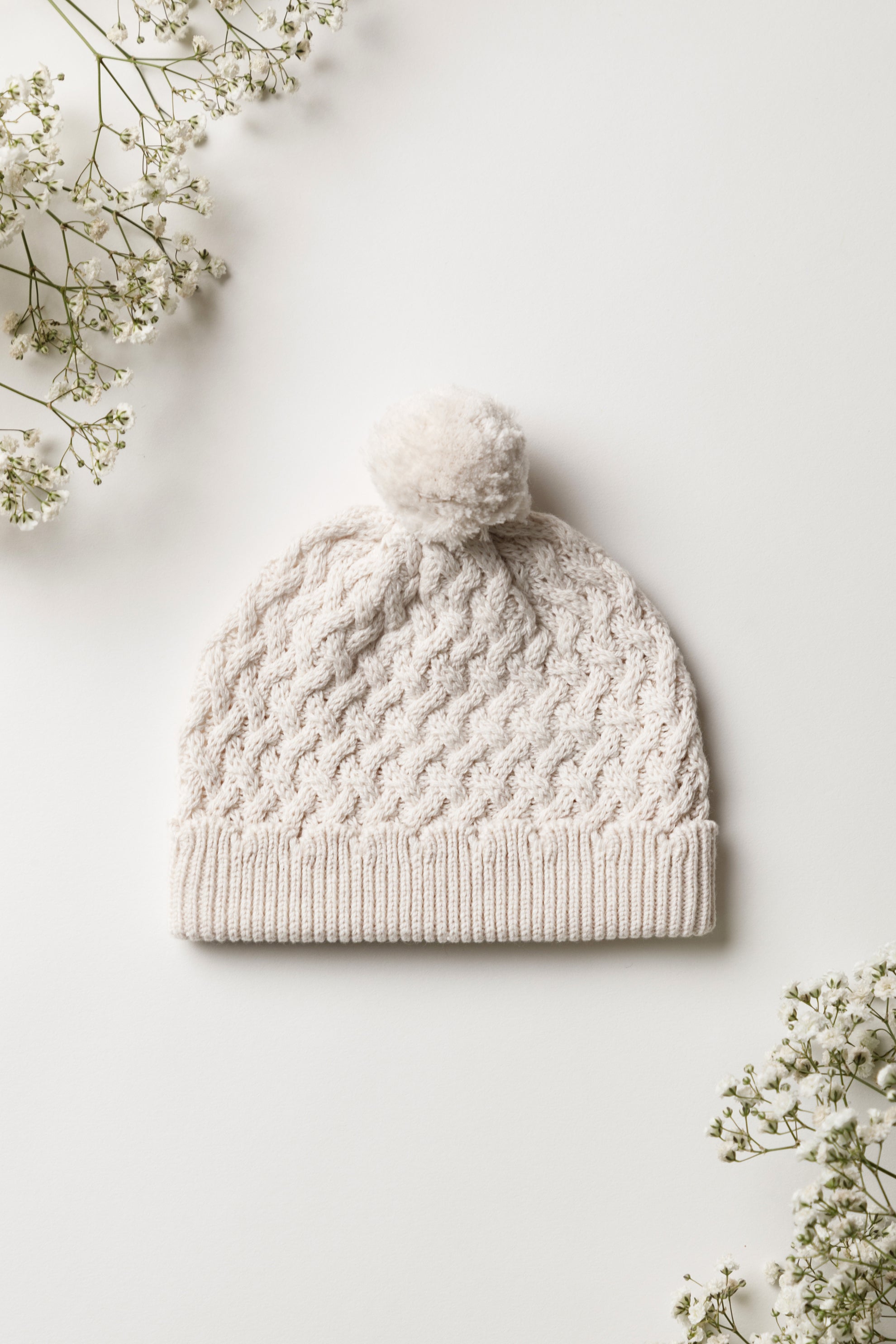 Isla and Fraser | Knitted New Baby Hat | Organic Cotton – Isla