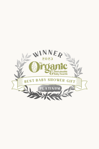 Winner Best Baby Shower Gift - The Organic Sustainable Baby Awards 2023