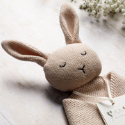 Organic Cotton Bunny Comforter - Wheat