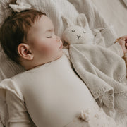 Organic Cotton Bunny Comforter - Grey